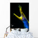 Headshot Male Ribbon Eel Front View Wall Decal