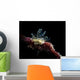 Juvenile Black and Gold Wall Decal