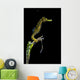 Pelagic Seahorse Floating Black Vertical Wall Decal