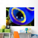 Isopods inside Blue Painted Wall Decal