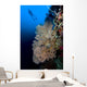 Sea Fan with Diver Wall Decal