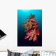Buoy Encrusted Soft Coral Wall Decal