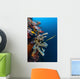 Golden Phase Trumpetfish with Wall Decal