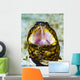 Yawning Napoleon Snake Eel Wall Decal