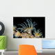 Beautiful Tiger Anemone Colony Tendrils Wall Decal