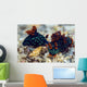Mating Kubaryana's Nembrotha Nudibranch Wall Decal