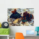 Mating Kubaryana's Nembrotha Nudibranch Wall Decal