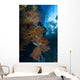Reef Scene with Sea Wall Decal