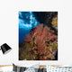 Reef Scene with Sea and Boat Wall Decal