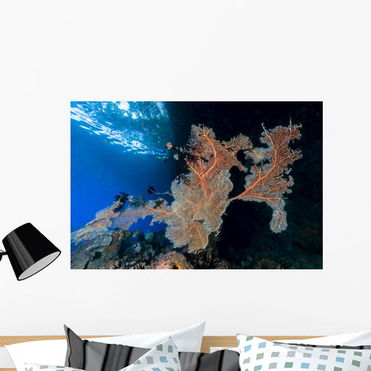 Large Sea Fan Milne Wall Decal
