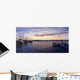 Dusk At Stonington Harbor Wall Mural