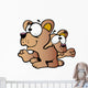 Cartoon Bear cubs Wall Decal