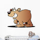 Cartoon Big bear Wall Decal