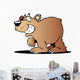 Cartoon Big bear Wall Decal