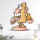 Cartoon Bigfoot Wall Decal