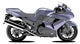 Purple Kawasaki Motorcycle Wall Decal