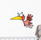 Cartoon Goofy Bird Wall Decal