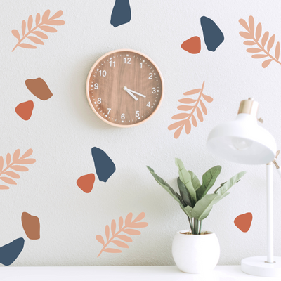Botanical Accents Wallpaper Sticker Set