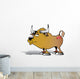 Cartoon Bull Wall Decal