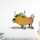 Cartoon Bull Wall Decal