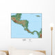 Map of Central America Wall Decal