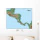 Map of Central America Wall Decal