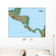 Map of Central America Wall Decal