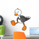 Cartoon Baby Black and Wall Decal