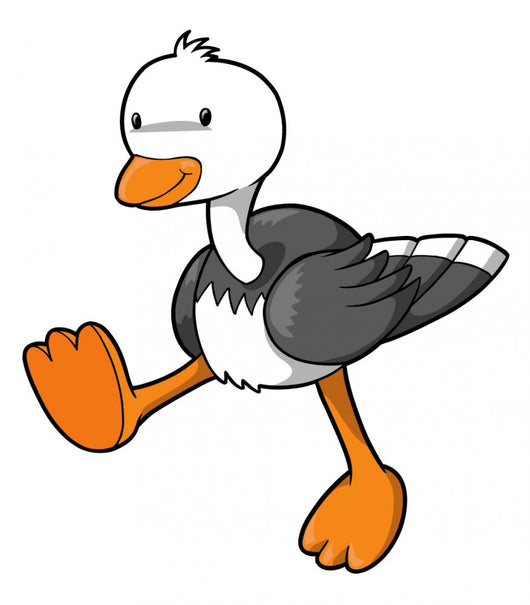 Cartoon Baby Black and Wall Decal