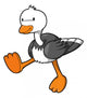 Cartoon Baby Black and Wall Decal