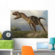 Allosaurus Running Open Field Wall Decal