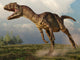 Allosaurus Running Open Field Wall Decal