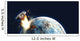 Apocalyptic Illustration Earth Exploding Wall Decal
