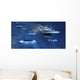Flying Saucers Come Back Wall Decal