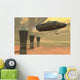 Two Spacecraft Takeoff from Wall Decal