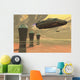 Two Spacecraft Takeoff from Wall Decal