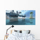 Spaceship Takes off from Wall Decal