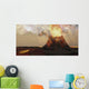 Red Hot Lava Rolls Wall Decal