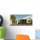 Two Special Forces Personnel Wall Decal