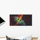 Rays Hot Plasma Radiate Wall Decal