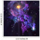 Shooting Star Radiates out Wall Decal