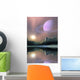 Planet Saturn Lights up Wall Decal