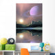 Planet Saturn Lights up Wall Decal