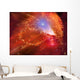Orange Nebula Wall Decal