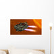 Ironstar Battleship Flies near Wall Decal