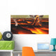 Volcanic Eruption Alien Planet Wall Decal