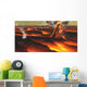Volcanic Eruption Alien Planet Wall Decal