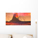 Rivers Lava Flow from Wall Decal