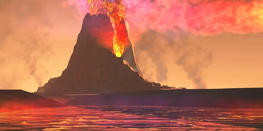 Rivers Lava Flow from Wall Decal