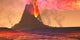 Rivers Lava Flow from Wall Decal